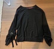 Cashmere Sweater With Bows/Ribbons