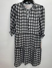 Gingham Knee Dress. Size 2