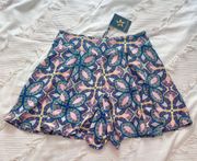 NWT  High Rise Fabric Shorts Size Small