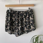 Ambiance Apparel Daisy Floral Casual Shorts