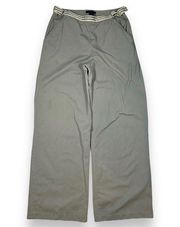 Vintage The Limited  Wide Leg Chino Pants Womens 14 Gray