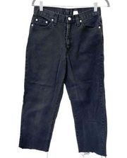 FADED GLORY Cropped Straight Denim‎