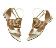 Alexandre Birman Leather Braided Sandals Size 40.5/9