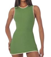 WeWoreWhat Active Tennis Dress, Green Wheat, Size , NWT Retail $128