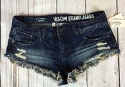 Volcom TTT Micro Short Dark Blue Size 5/27