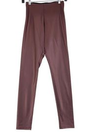 Commando Womens Size M Matte Metallic Leggings Copper Microfiber *TINY FLAW