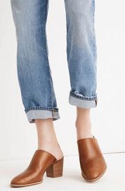 Madewell The Harper Mule Tan Size 51/2