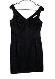 Badgley Mishika Mack & James Sleeveless Little Black Dress Size 6
