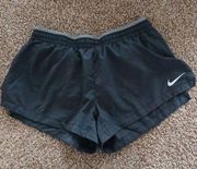 Nike black and Grey running shorts size small