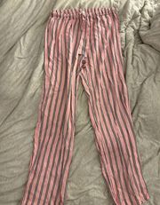 Forever 21 pink striped pajama pants. Brand new (without tag). Size Small