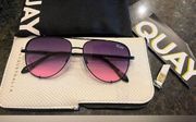 NWT Quay Australia Sunglasses w/ Case + Dustbag