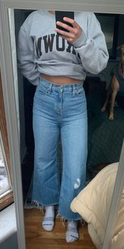 Cropped Flare Jeans