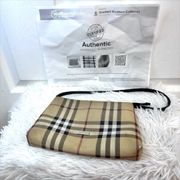 Authenticated Burberry Clutch