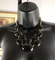 Women’s Silver Light Black Green Fashion Necklace