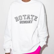 ROTATE SUNDAYS Iris crew-neck sweatshirt