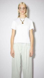 Acne Studios Size S Dorla E Base T-shirt Tee Shirt Optic White Short Sleeve Top