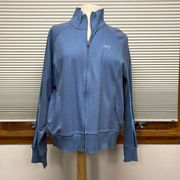 XL // Reebok Slate Blue NWT Zip Up Sweatshirt Athletic Training Jacket