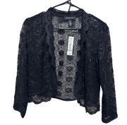 Lace Bolero with Scalloped Edges