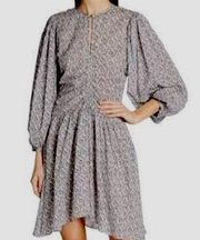 COPY - NWT Isabel etoile marant Marino ruched blouson-sleeve dress