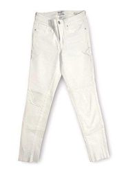 White William Rast Freedom Stretch Perfect Ankle Skinnt Jeans