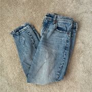 Abercrombie Mom High Rise Jeans