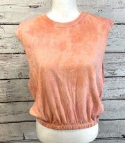 CELEBRITY PINK Tie Dye Pink Sleeveless Top-XL