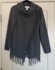 Cashmere Fringe Sweater