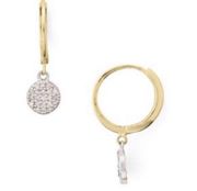 Marc & Marcella x Bloomingdale's Two-Tone Diamond-Encrusted Disc Drop Earrings