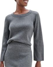 Splendid Rumi Rib Sweater in Heather Grey Medium NEW NWT