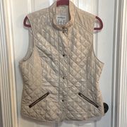 Peck & Peck  NWOT Quilted Vest sz M