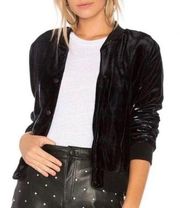 Bailey 44 Rite of Night Bomber Jacket Black Size XS