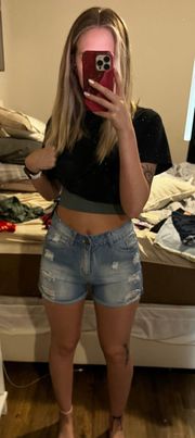 Jean shorts