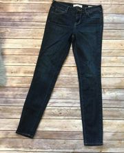 Bullhead Womens Jeans Size 26 Dark Wash Mid Rise Skinniest Denim Blue Skinny