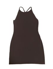 Brown Bodycon Mini Dress