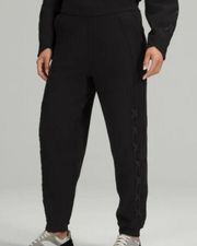 Braided Detail HR Jogger Size2 black