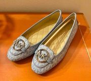 NEW Michael Michael Kors Lillie Logo Moccasin Size 8