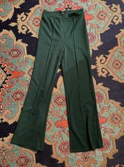 SheIn Green High Waisted Dress Pants