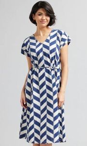 Marissa Chevron Dress XL