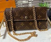 Authentic Louis Vuitton Monogram International Wallet