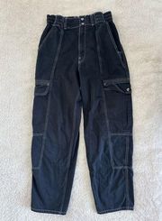 Urban Outfitters BDG  Black Relaxed Skate Jean Cargo Jeans Women's Size 28