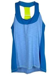 Moxie Cycling  Blue T-back Tank Top Medium NWT