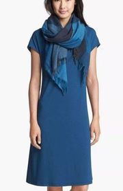 ✨ HP✨ Eileen Fisher Drape Neck 
Knee Length Dress ✨