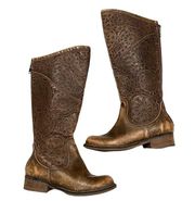 Circle G by Corral P5102 Brown Laser Cut Riding Boots