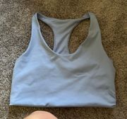 Baby Blue  Workout Top