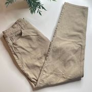 H&M  khaki jeans.  High waisted.  Size 8.