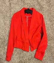 Red blazer