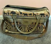 Overnight Duffel Safari Bag Travel Tote Vintage Pioneer