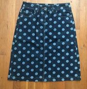 BODEN Dot Jean Skirt 4