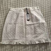 Eyelet Skirt