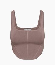 Aritzia- Babaton Sculpt Knit Bustier Tank